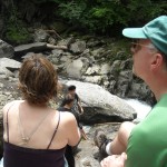 My parents enjoying the view
