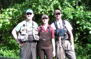 Waiters, the most stylish outdoors attire.