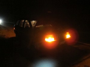 My Jeep broken down on 95 My Jeep broken down on 95