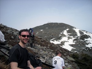 On top of Left Gully