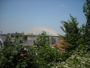 Nijmegen bridge.