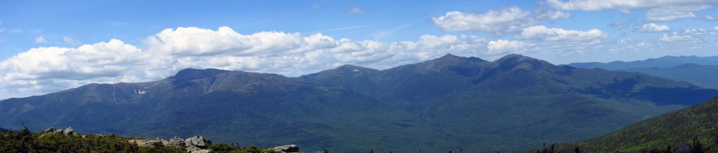Presidential Range panorama. All the photos come from Sweeney's expert photography and far superior camera.