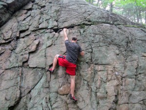 More bouldering.