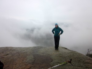 We were on a peak after all.